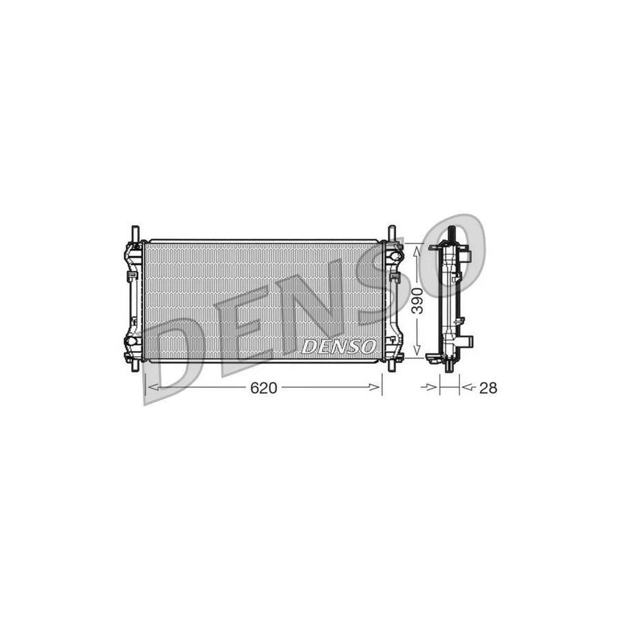 Denso DRM10102 Drm10102 Engine Radiator For Ford Transit | ML Performance UK