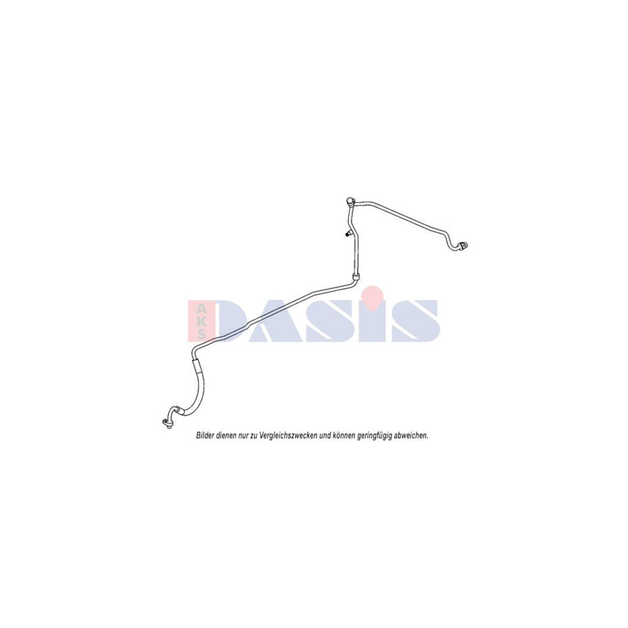 AKS Dasis 885907N High Pressure Line, Air Conditioning | ML Performance UK