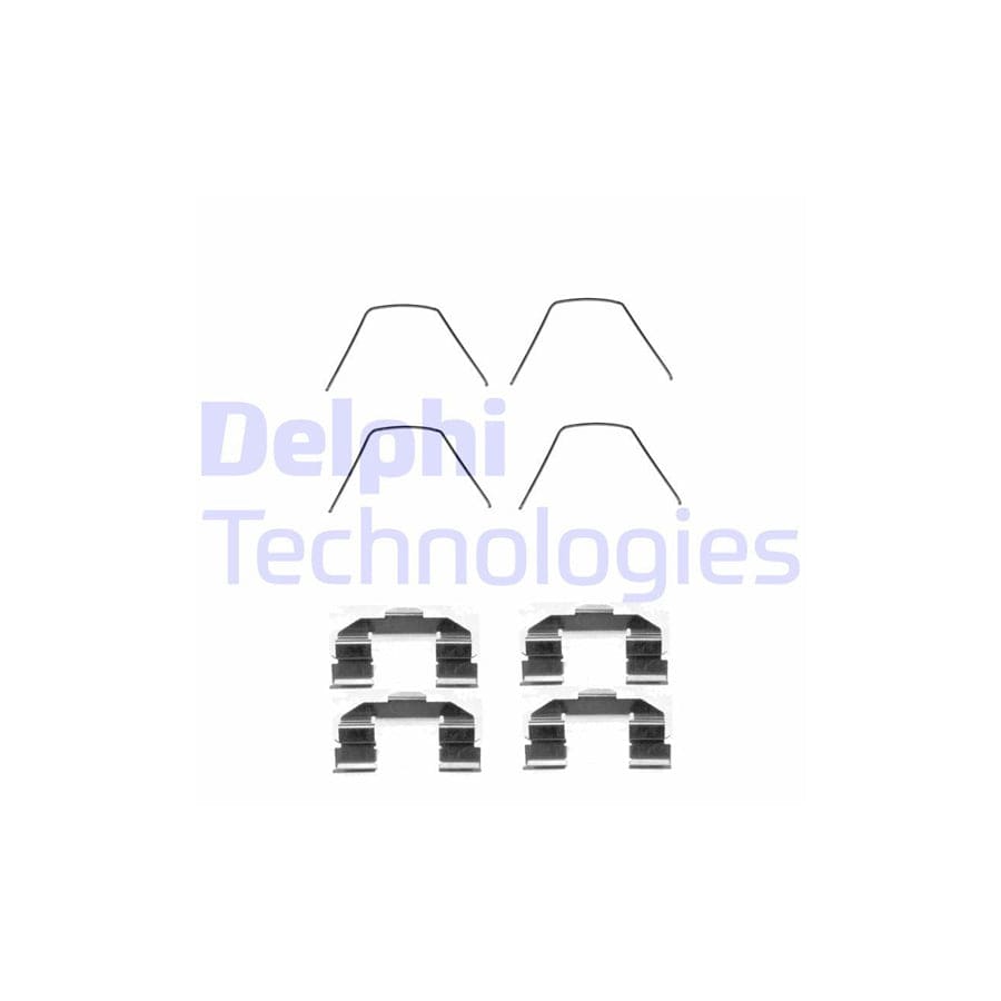 Delphi Lx0421 Accessory Kit, Disc Brake Pads For Mazda 6