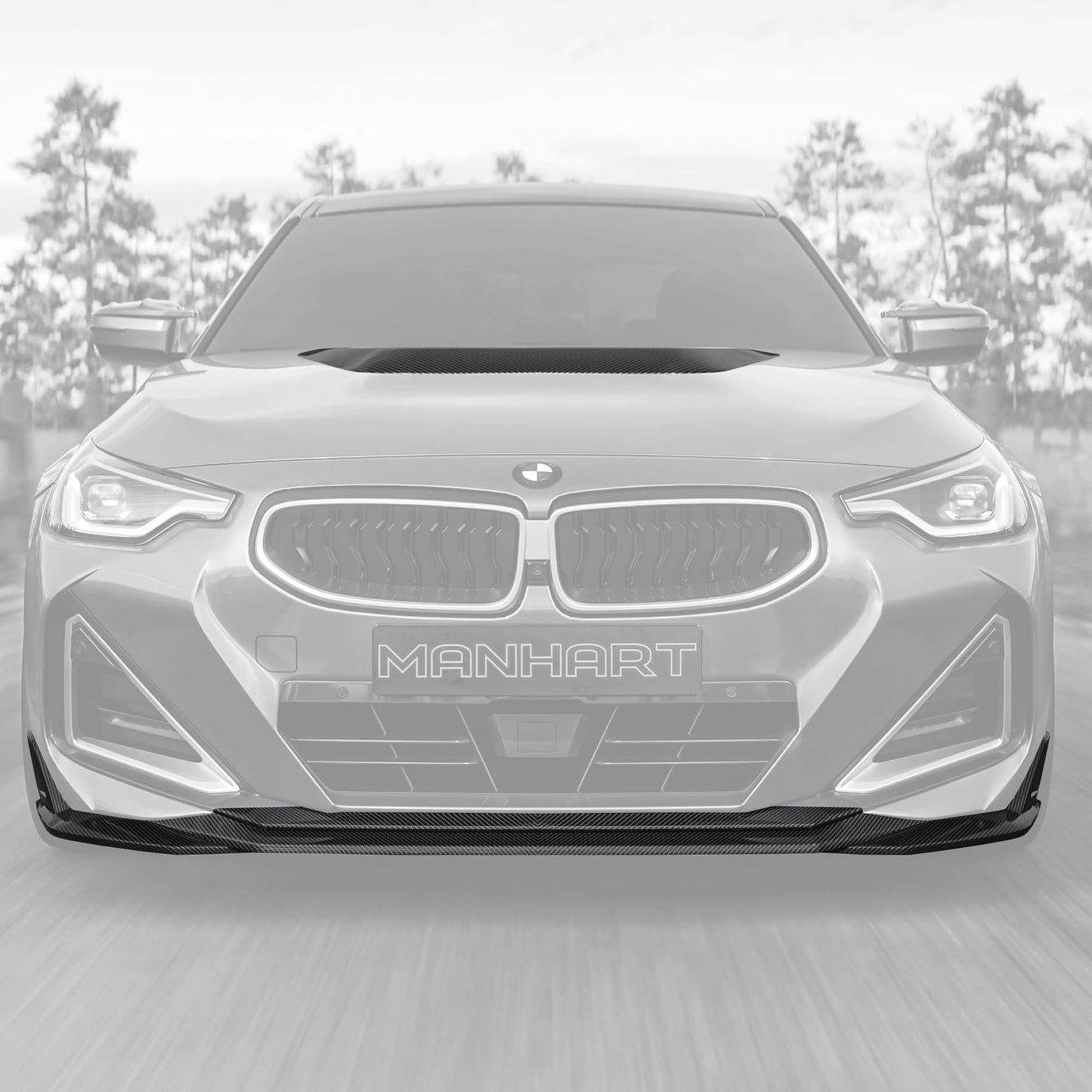 MANHART CARBON FRONT SPOILER FOR BMW G42 M240I