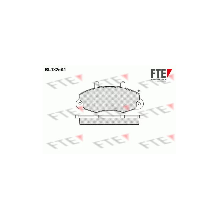 Fte BL1325A1 Brake Pad Set For Ford Transit | ML Performance UK Car Parts