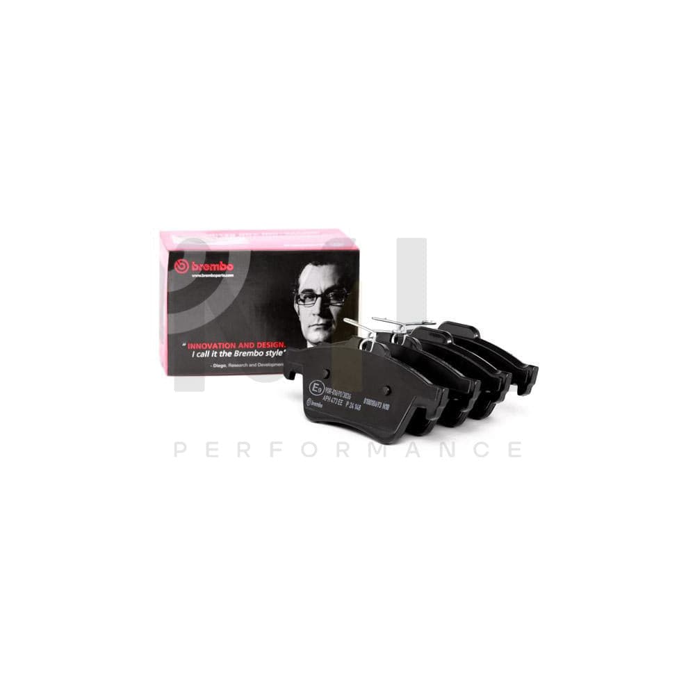 Brembo P 24 148 Brake Pad Set Excl. Wear Warning Contact | ML Performance Car Parts