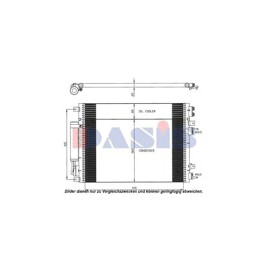 AKS Dasis 112024N Dryer, Air Conditioning For Chrysler 300 | ML Performance UK