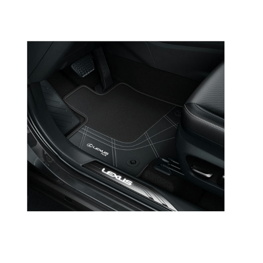 Genuine Lexus PW210-78006 NX Phase 2 Textile & Leather Floor Mats