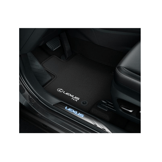 Genuine Lexus PW210-78001 NX Phase 2 Black Textile Floor Mats