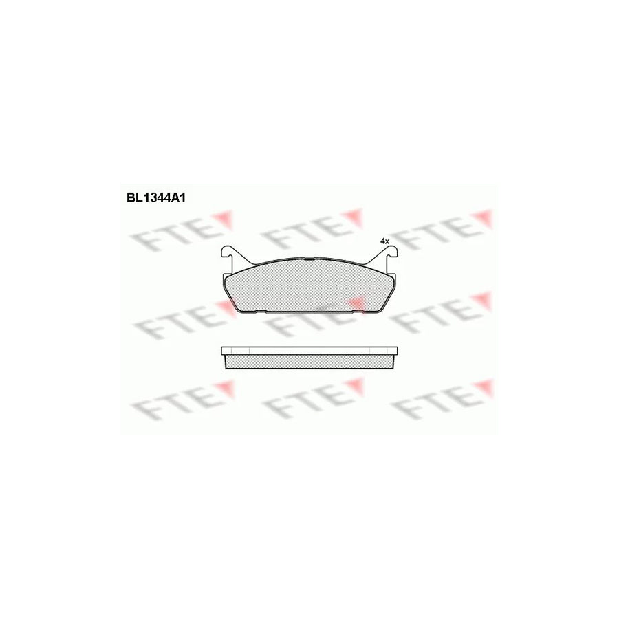 Fte BL1344A1 Brake Pad Set | ML Performance UK Car Parts