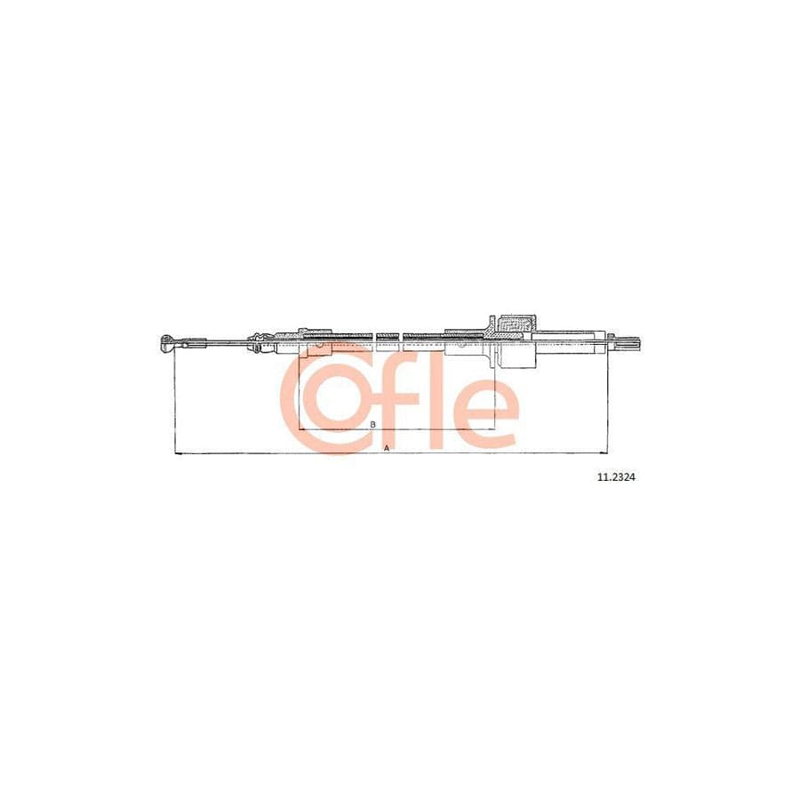 Cofle 11.2324 Clutch Cable