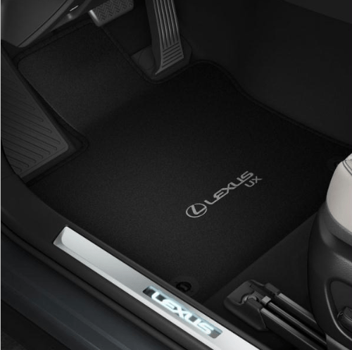 Genuine Lexus PW210-76006 UX Phase 1 Black Textile Floor Mats