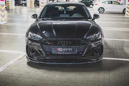 Maxton Design Audi RS5 F5 (Facelift) Front Splitter V.3