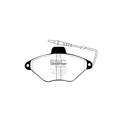 EBC PDKF445 Citroen Xantia Ultimax Front Brake Pad & Plain Disc Kit - Citroen Caliper 2 | ML Performance UK Car Parts