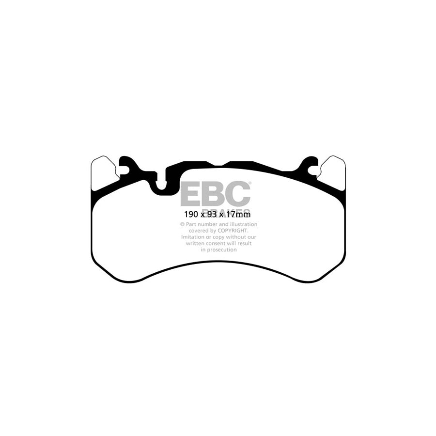 EBC PLK2003 Audi RS6 Yellowstuff Pads and Brake Line Performance Pack - TRW Caliper 2 | ML Performance UK Car Parts