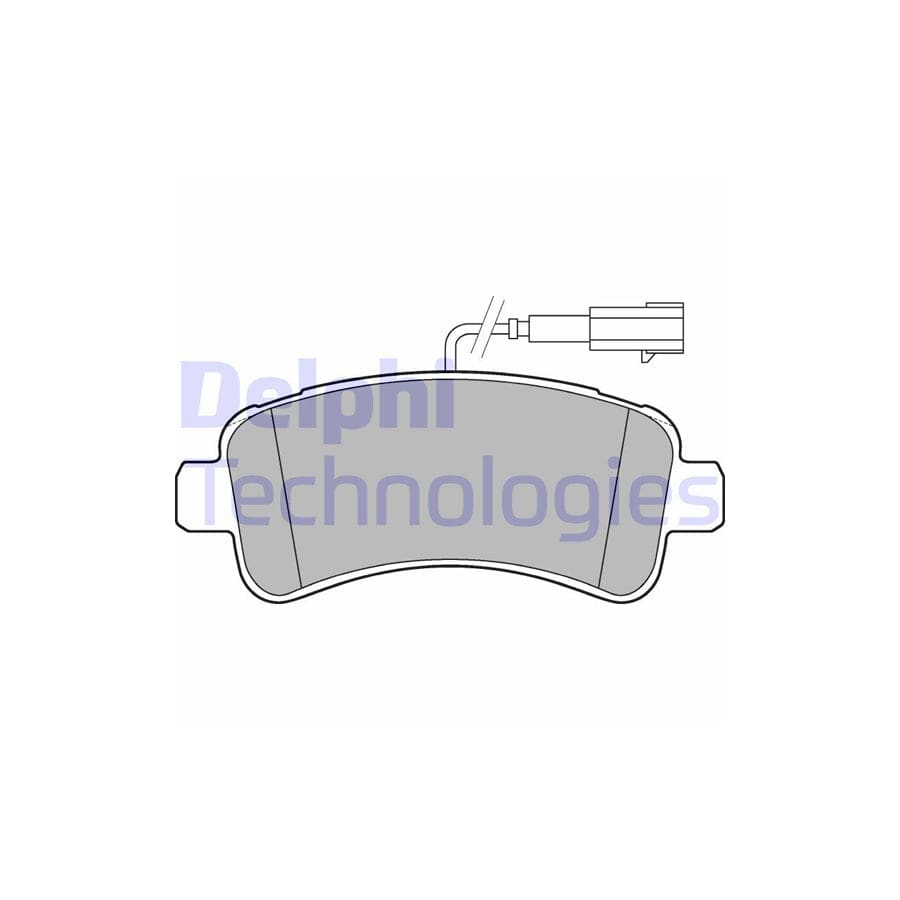 Delphi Lp3185 Brake Pad Set