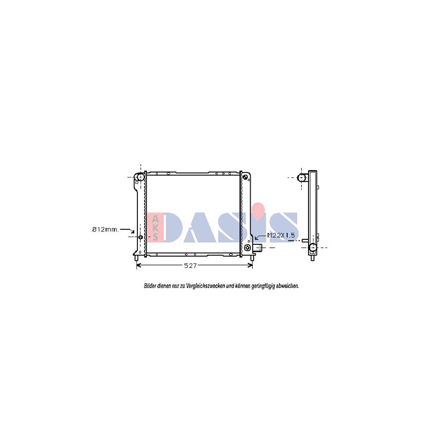 AKS Dasis 487040T Intercooler | ML Performance UK