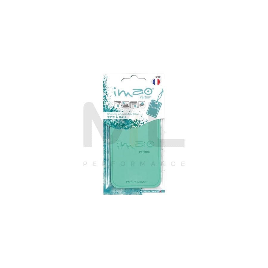 Imao 31 days, Floral 1710864 Car air freshener Blister Pack, Turquoise | ML Performance Car Parts