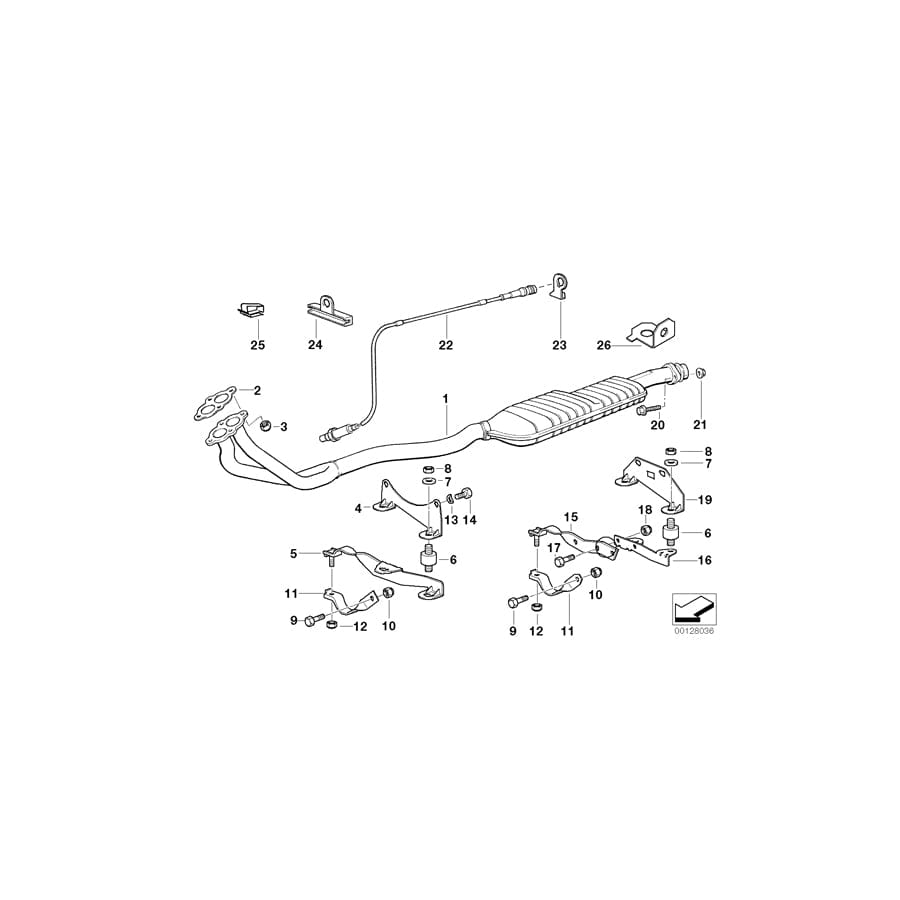 Genuine BMW 18301743787 E36 Bracket EG2 (Inc. 316i & 318i) | ML Performance UK Car Parts