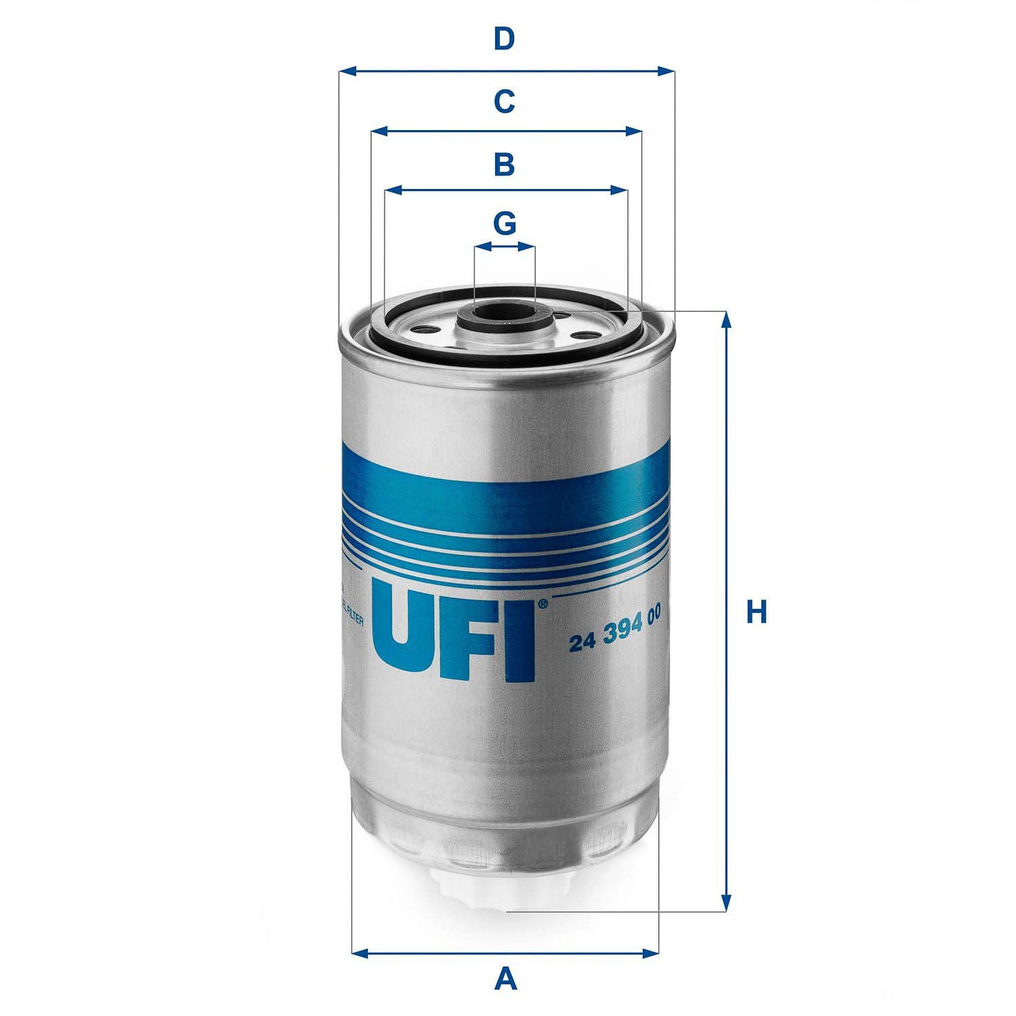 UFI 24.394.00 Fuel Filter