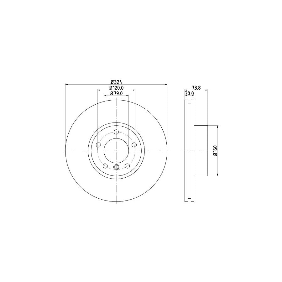 Hella Shoe Kit Pro 8DB 355 003-651 Brake Set, Drum Brakes