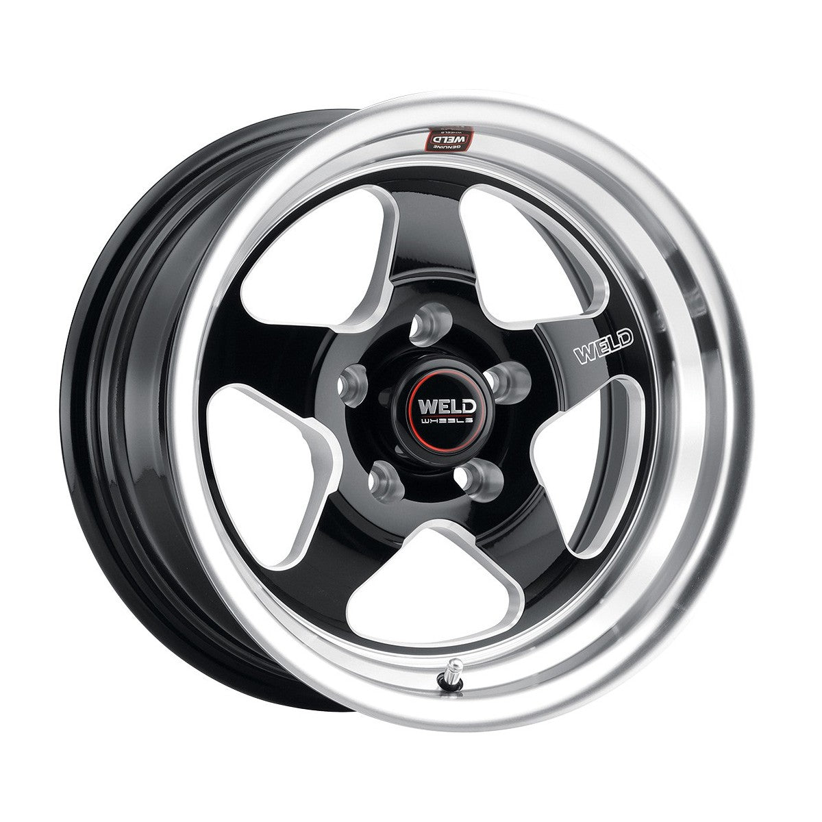 Weld S104B7067400 Ventura S104 Wheel 15x7 5x114.3 ET0 BS4 Gloss Black MIL - DIA