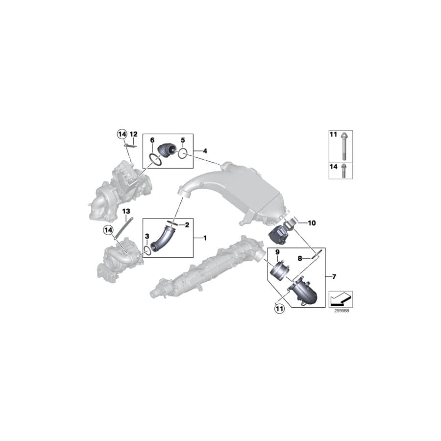 Genuine BMW 11658512191 E71 E70 F10 Reinforcement Plate (Inc. 750dX, X5 M50dX & M550dX) | ML Performance UK Car Parts