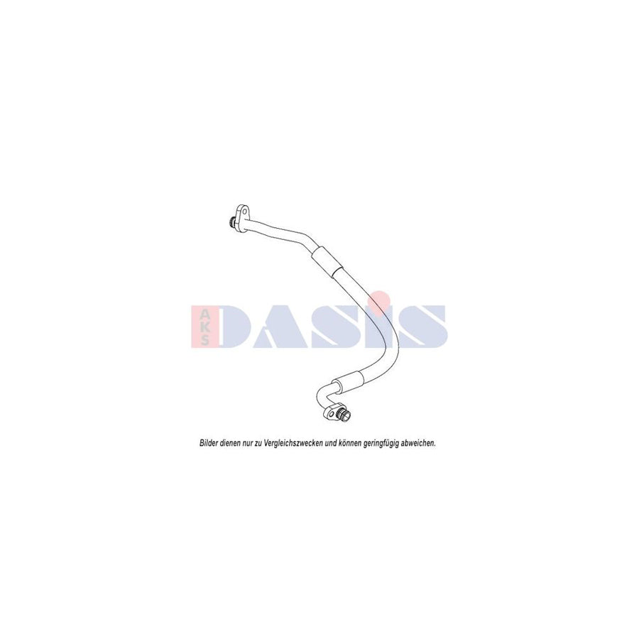 AKS Dasis 885911N High Pressure Line, Air Conditioning | ML Performance UK