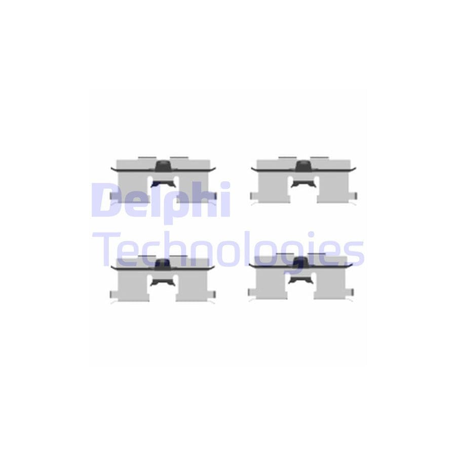 Delphi Lx0407 Accessory Kit, Disc Brake Pads