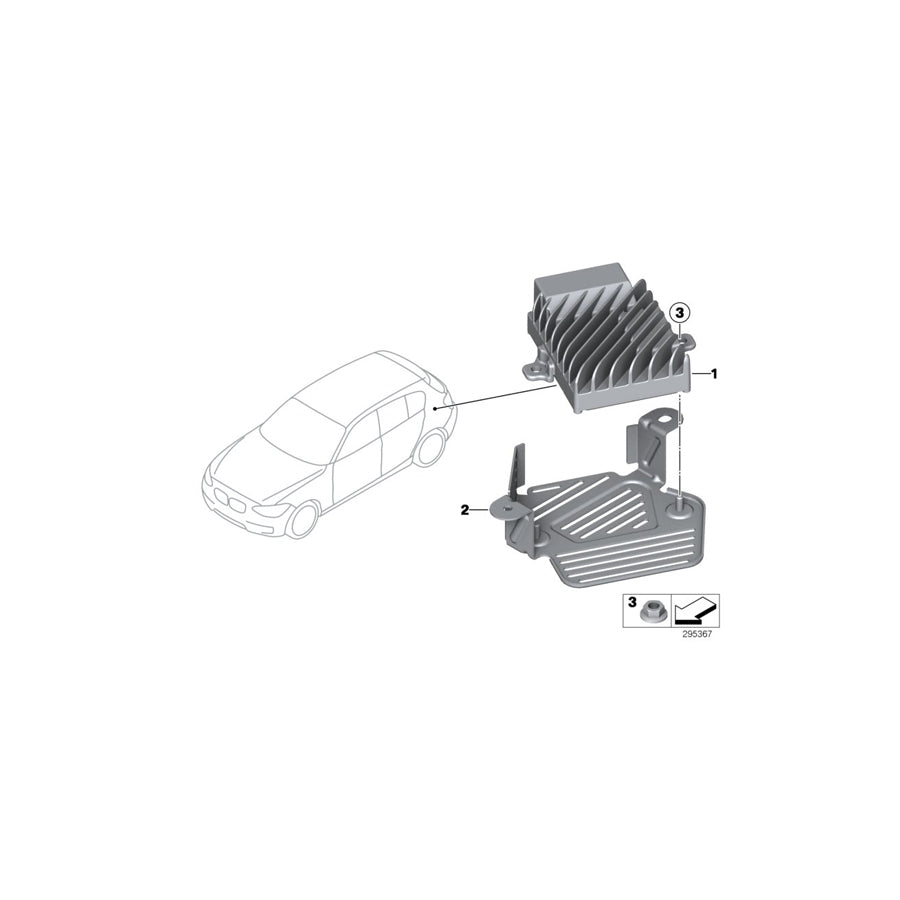 Genuine BMW 65122622503 F20 F23 Control Unit With Active Sound Design (Inc. M140i, 230iX & 116d ed) | ML Performance UK