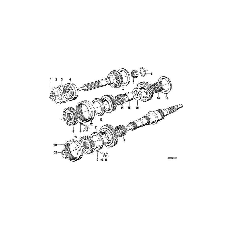 Genuine BMW 23121224508 E30 E28 Ball Bearing 72X30X19 (Inc. 320i, 316i & 520i) | ML Performance UK