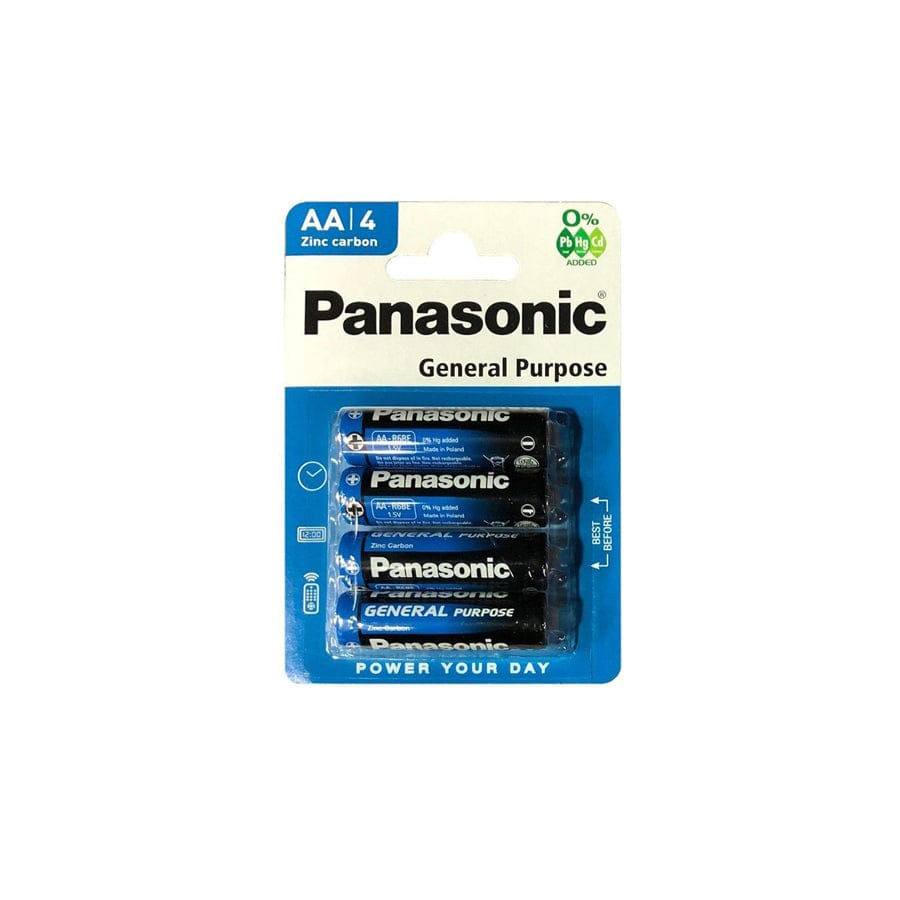 Panasonic General Purpose AA/R6 Battery | ML Performance Battery and Electrical Accessories