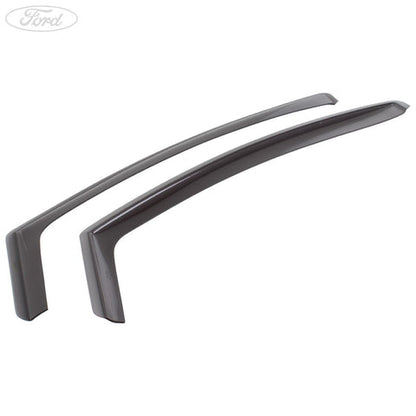 GENUINE FORD 1555768 FIESTA CLIMAIR®* WIND DEFLECTORS FOR FRONT DOOR WINDOWS, BLACK | ML Performance UK