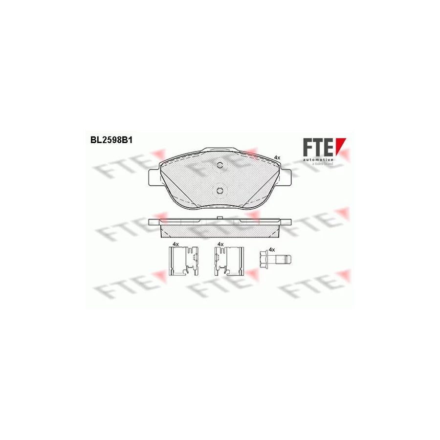 Fte 9010850 Brake Pad Set | ML Performance UK Car Parts