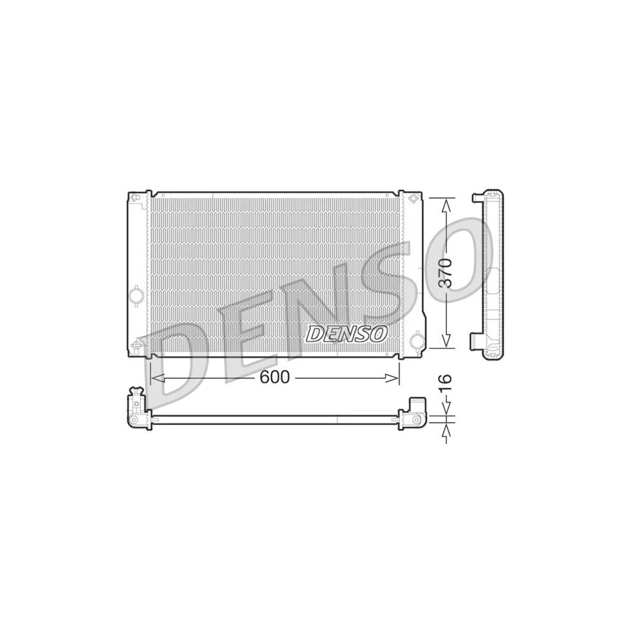 Denso DRM50076 Drm50076 Engine Radiator | ML Performance UK