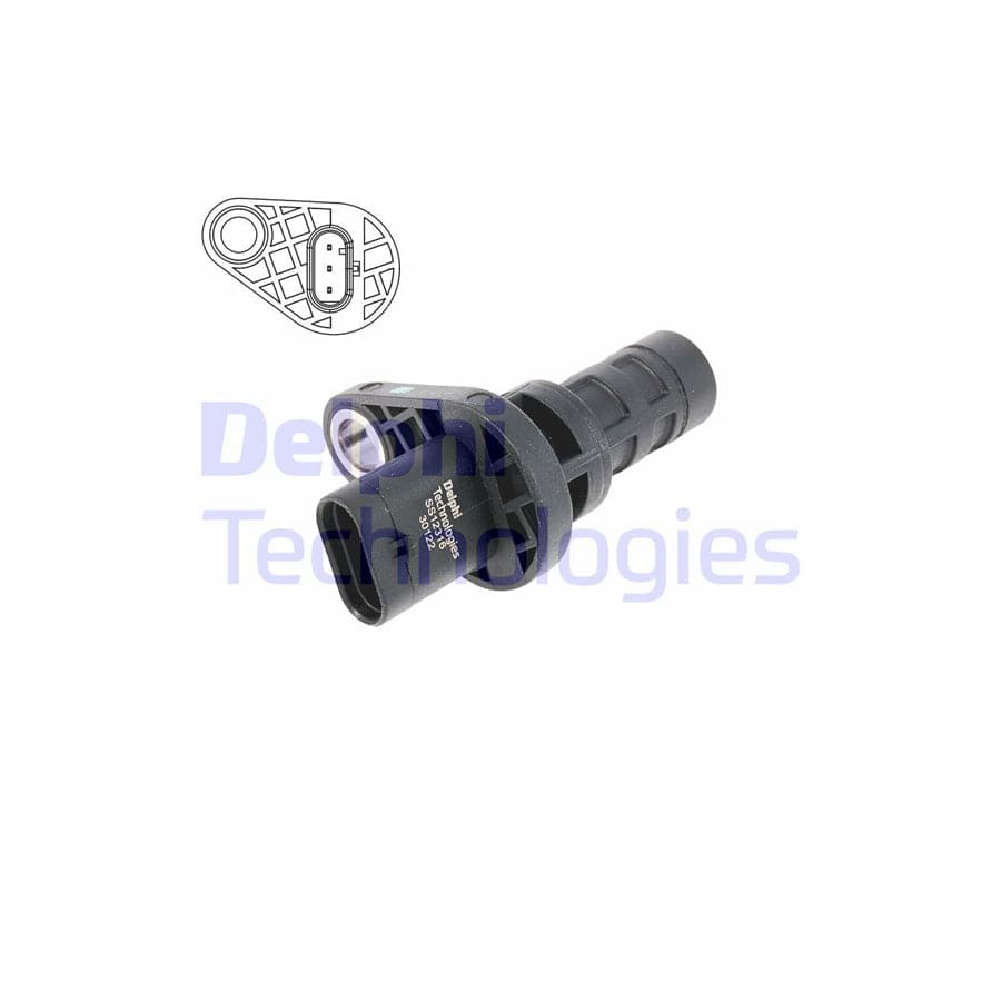 Delphi Ss12316-12B1 Crankshaft Sensor