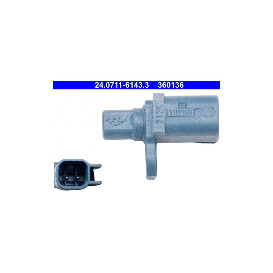 ATE 24.0711-6143.3 Abs Sensor For Volvo S40 Ii (Ms, 544)