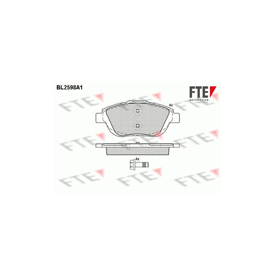 Fte 9010849 Brake Pad Set | ML Performance UK Car Parts