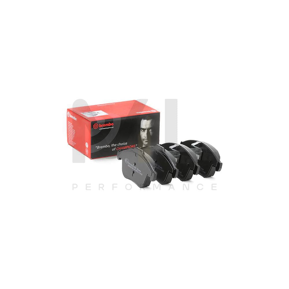 Brembo P 68 047 Brake Pad Set Excl. Wear Warning Contact, With Piston Clip | ML Performance Car Parts