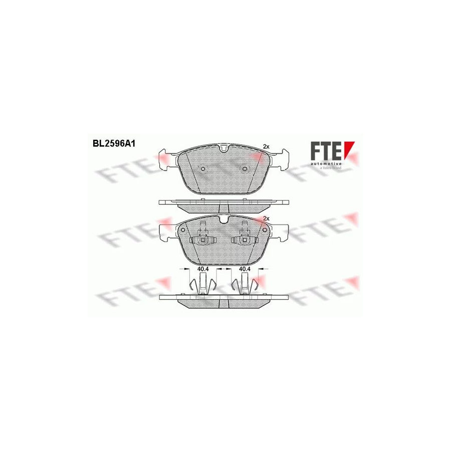 Fte 9010847 Brake Pad Set | ML Performance UK Car Parts