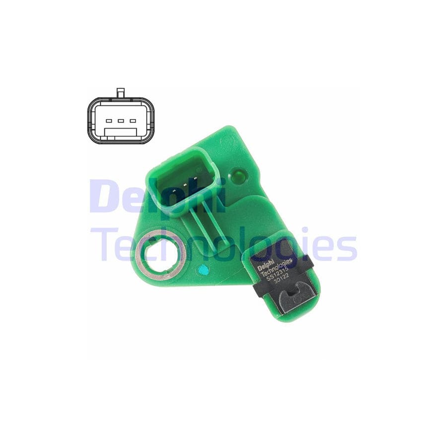 Delphi Ss12315-12B1 Crankshaft Sensor