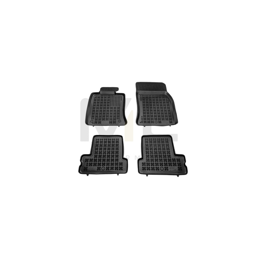 REZAW PLAST Tailored 200720 Floor mat set for MINI Hatchback Elastomer, Front and Rear, Quantity: 4, Black | ML Performance Car Parts