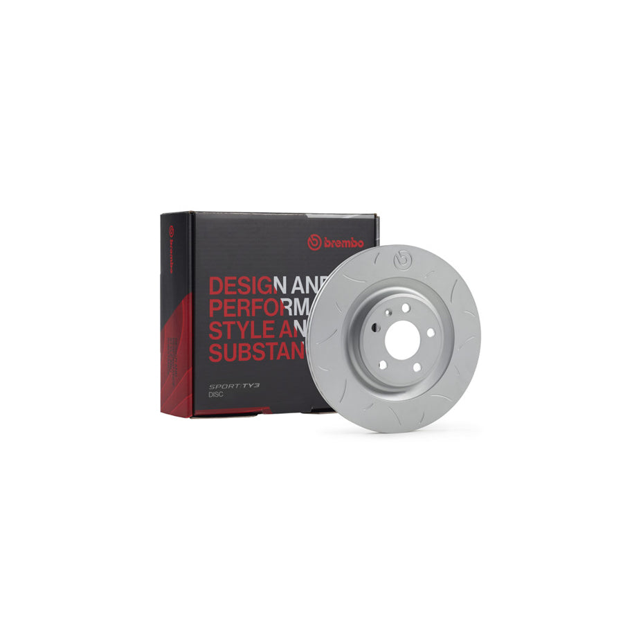 Brembo 59.E114.03 Audi C6 A6 Brake Disc Solid | ML Performance UK Car Parts