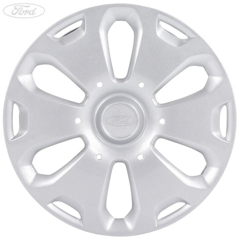 GENUINE FORD 1513034 FIESTA MK7 KA MK2 14" STEEL WHEEL TRIM COVER SILVER X1 | ML Performance UK