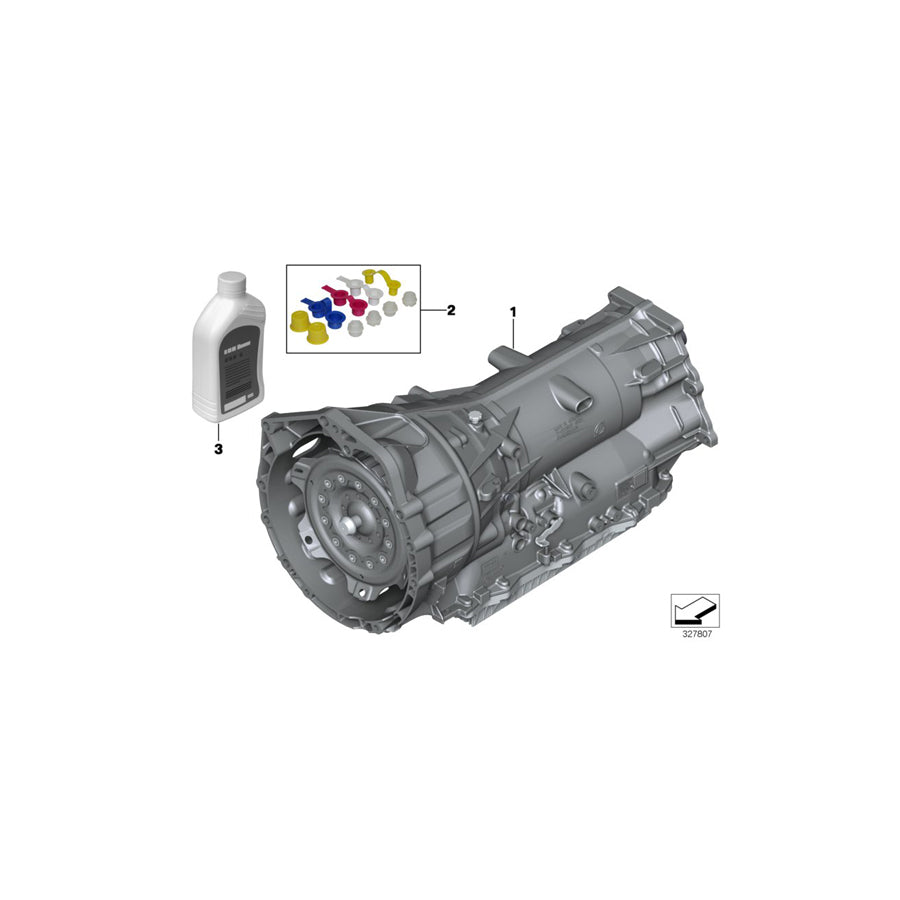 Genuine BMW 24008632464 E84 Exch. Automatic Transmission Eh GA8HP45X (Inc. X1 20iX & X1 28iX) | ML Performance UK