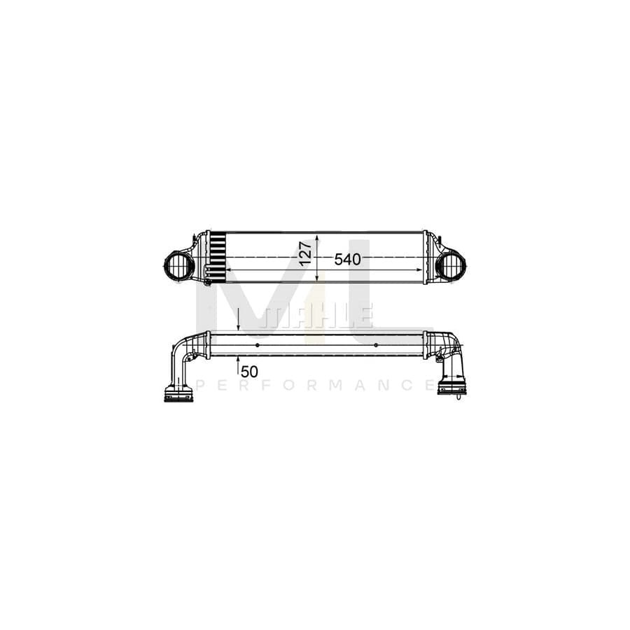 MAHLE ORIGINAL CI 488 000S Intercooler | ML Performance Car Parts