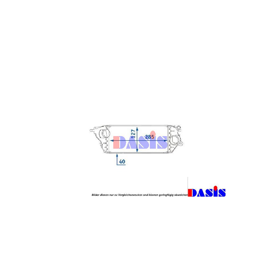 AKS Dasis 058018N Intercooler For Mini Hatchback (R50, R53) | ML Performance UK