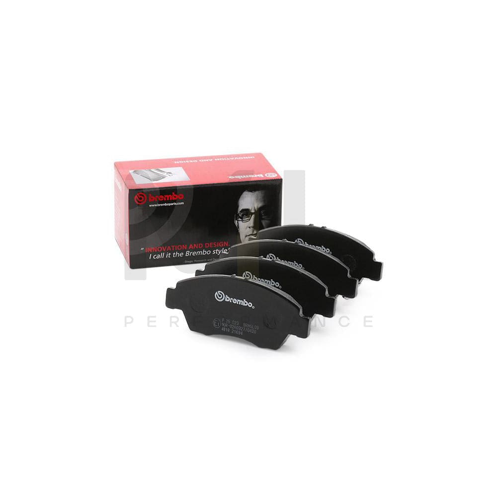 Brembo P 28 023 Brake Pad Set With Acoustic Wear Warning | ML Performance Car Parts