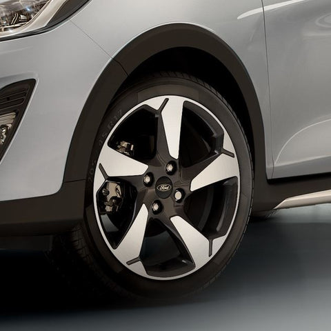 GENUINE FORD 2357898 FIESTA ALLOY WHEEL 17" 5-SPOKE DESIGN, ABSOLUTE BLACK | ML Performance UK