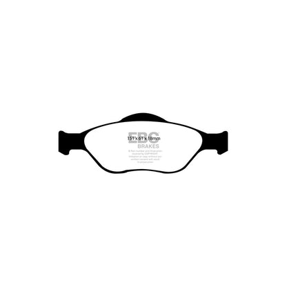 EBC DP1320 Ford Mazda Ultimax Front Brake Pads 2 | ML Performance UK Car Parts