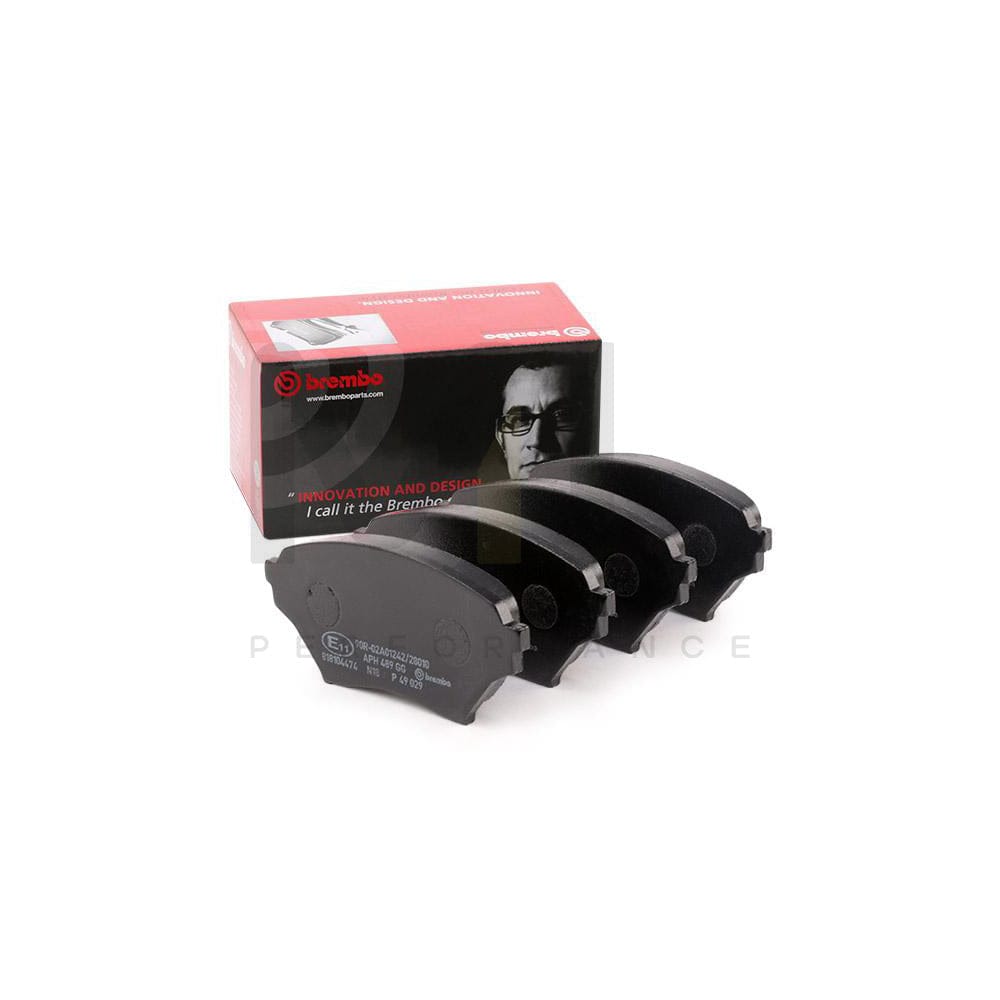 Brembo P 49 029 Brake Pad Set For Mazda Mx-5 Ii (Nb) Excl. Wear Warning Contact | ML Performance Car Parts