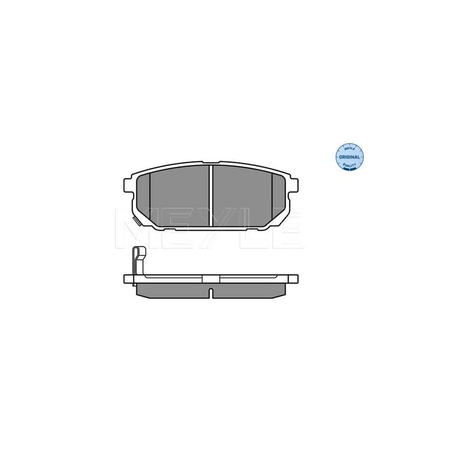 Meyle 025 240 5815/W Brake Pad Set For Kia Sorento