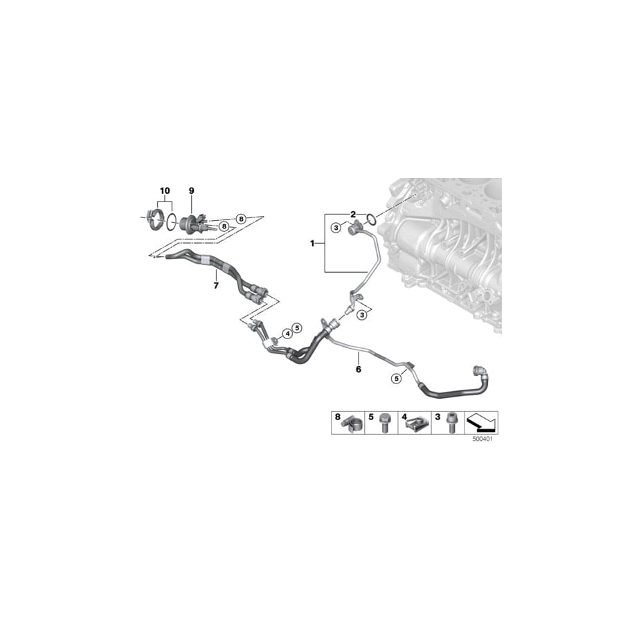 Genuine BMW 11538473993 F20 F21 Line From Scr Metering Module-Water Pump (Inc. 114d & 116d) | ML Performance UK Car Parts