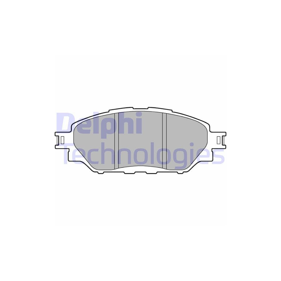 Delphi Lp3250 Brake Pad Set For Toyota Hilux Viii Pickup